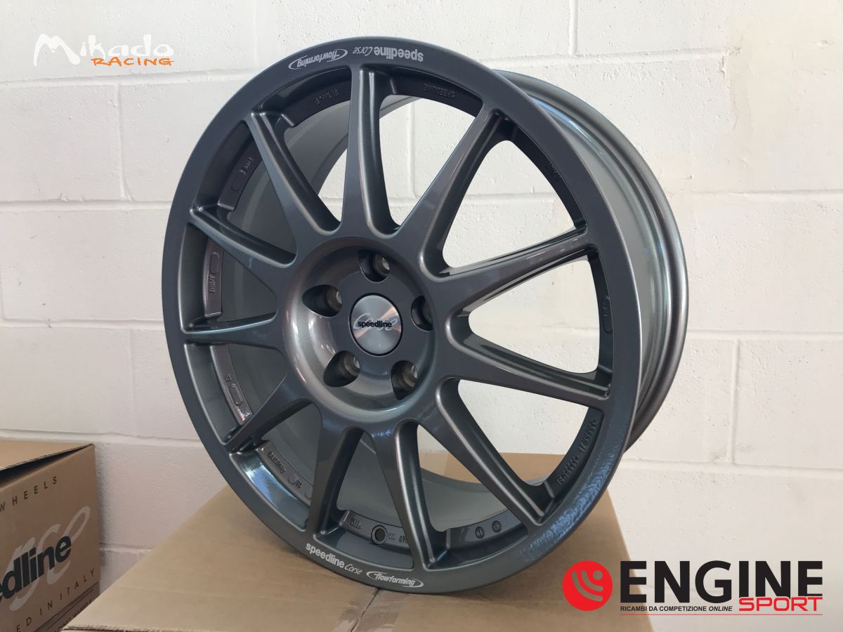Jante Toyota Yaris GR Speedline Corse Turini 8x18 Antracite – photo 1 sur 3