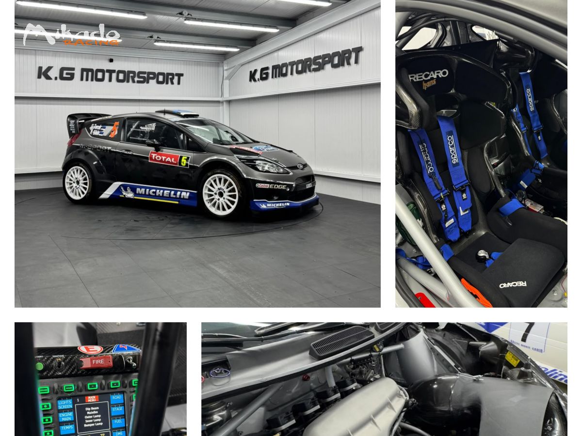 FORD FIESTA RS WRC –Tänak CHÂSSIS N°19 – PX11 AMV – photo 2 sur 6
