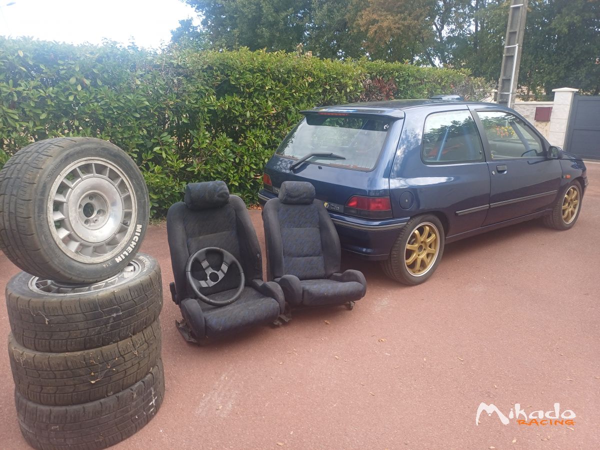 vend clio 16s de 1993 – photo 4 sur 4