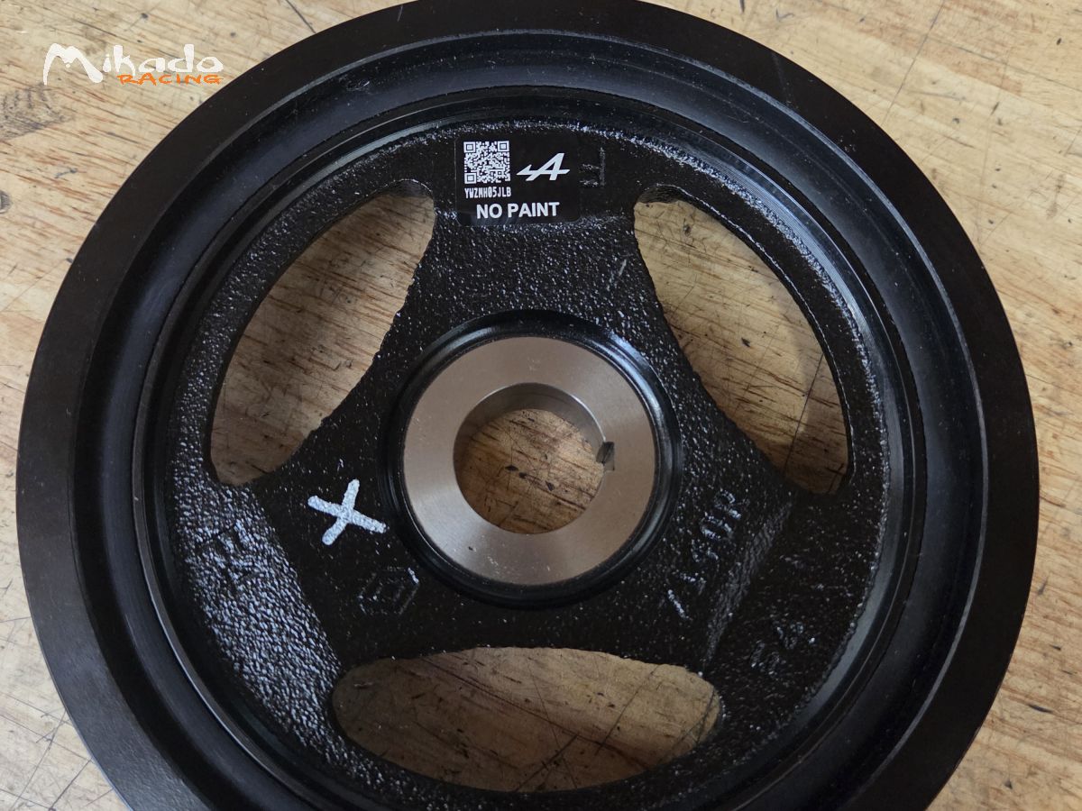 Poulie damper renforcé Clio Rally3