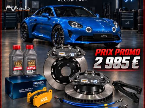 🔥 KIT FREINAGE ALCON TA6+ POUR ALPINE A110 & A110S — DISPONIBLE DÈS MAINTENANT
