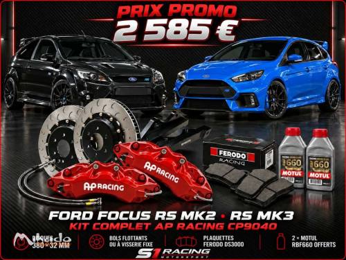 FORD FOCUS RS MK2 & RS MK3 KIT COMPLET AVANT AP RACING CP9040