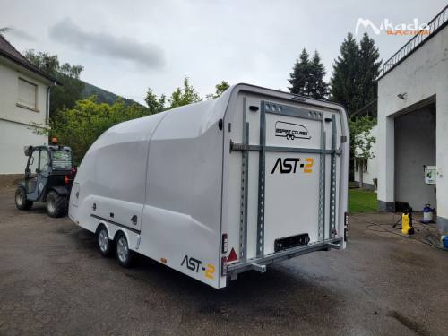 Remorque porte voiture fermée AST 2