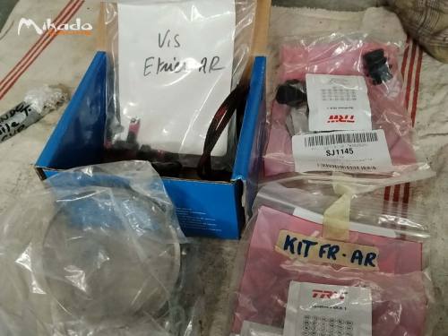 2 kit réparation étrier arrière clio 3...