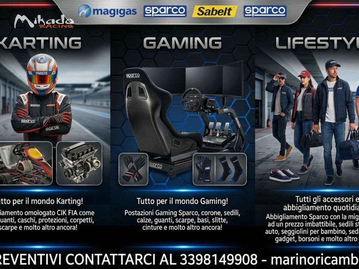 MATERIALE DA COMPETIZIONE