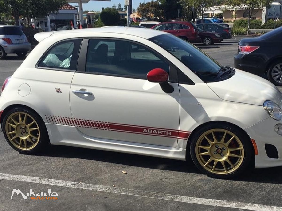 Jante Abarth 500 EVO Corse Sanremo Corse 7x17 – photo 4 sur 4