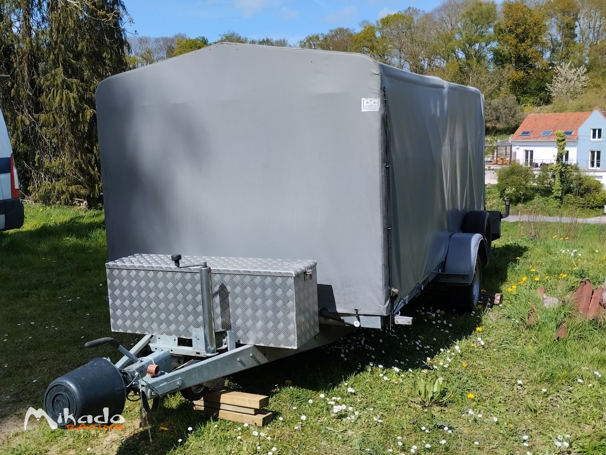 Remorque bâché 1600 kg – photo 2 sur 2
