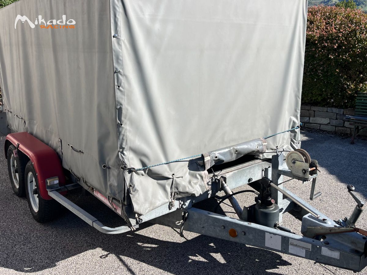 Remorque Porte Voiture Bachée – photo 4 sur 4