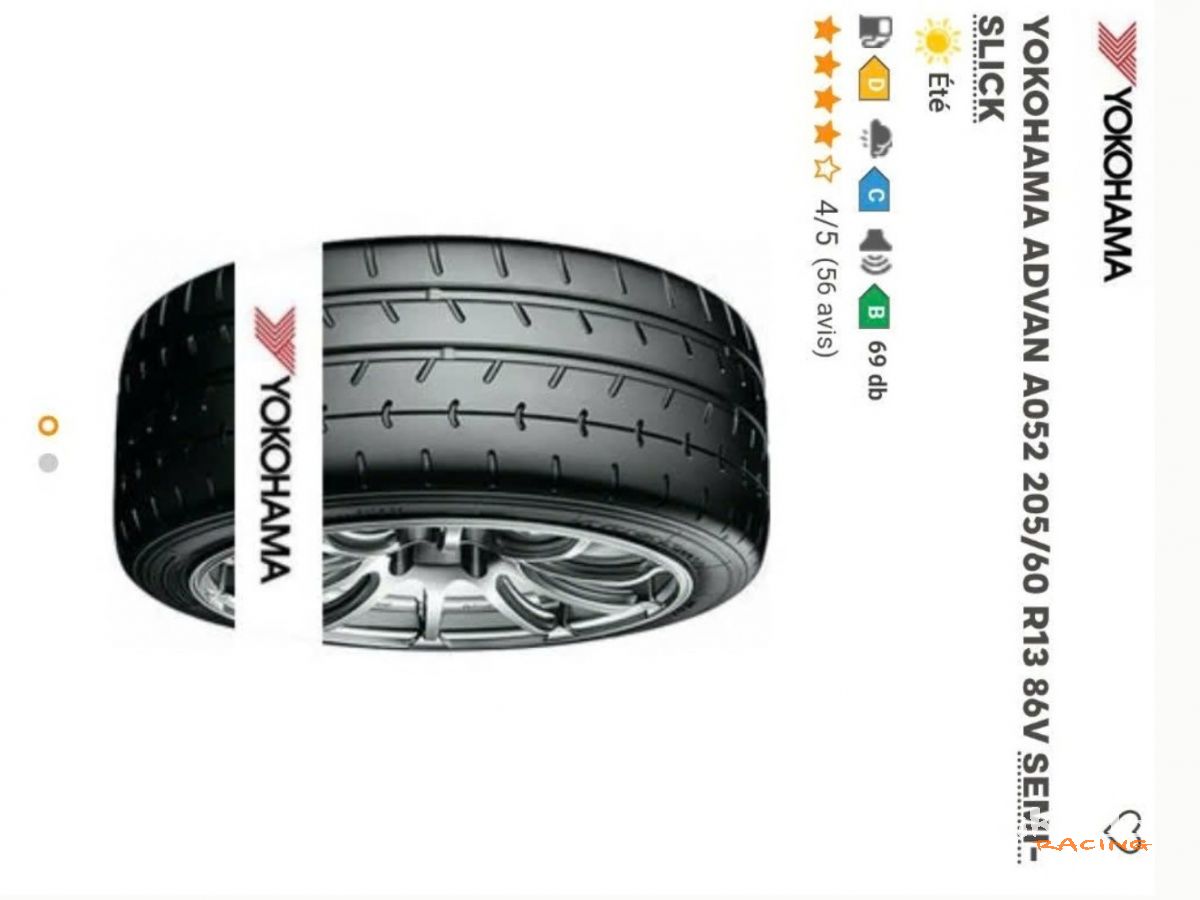 Pneus semi slicks 13 ' – photo 2 sur 5