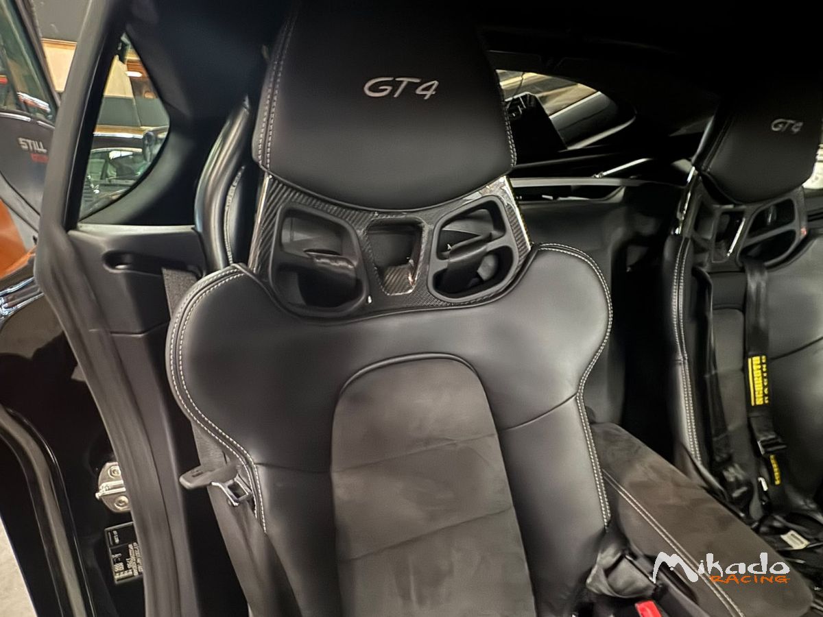 Paire de sièges baquets légers en carbone Porsche Cayman GT4 – photo 2 sur 9