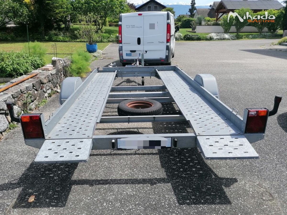 Remorque Lider simple essieu 1300 kg – photo 1 sur 4