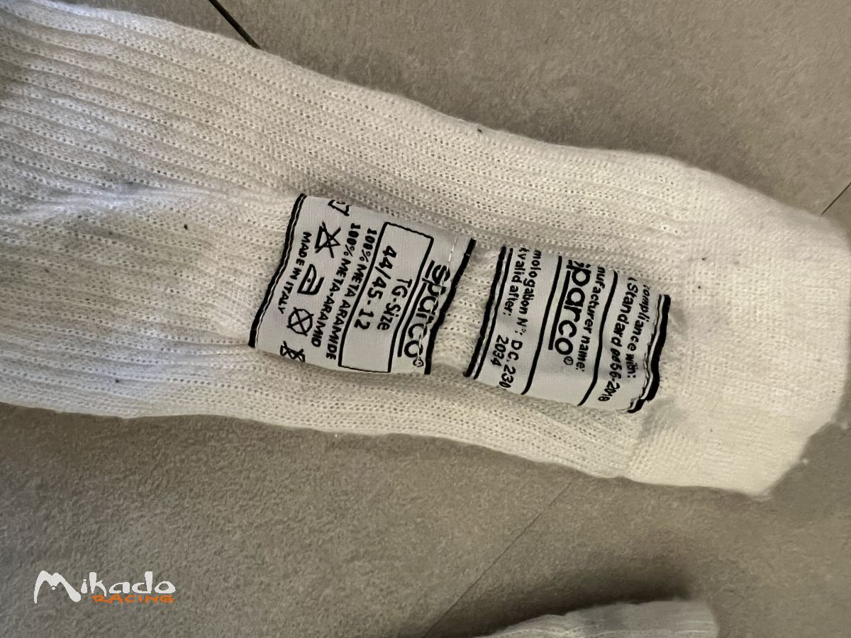 Chaussettes SPARCO RW-4 FIA 8856-2018 – photo 2 sur 3