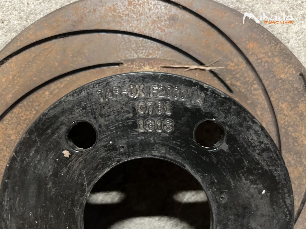 disques de frein arrière Lancia delta hf intégrale evo – photo 2 sur 3