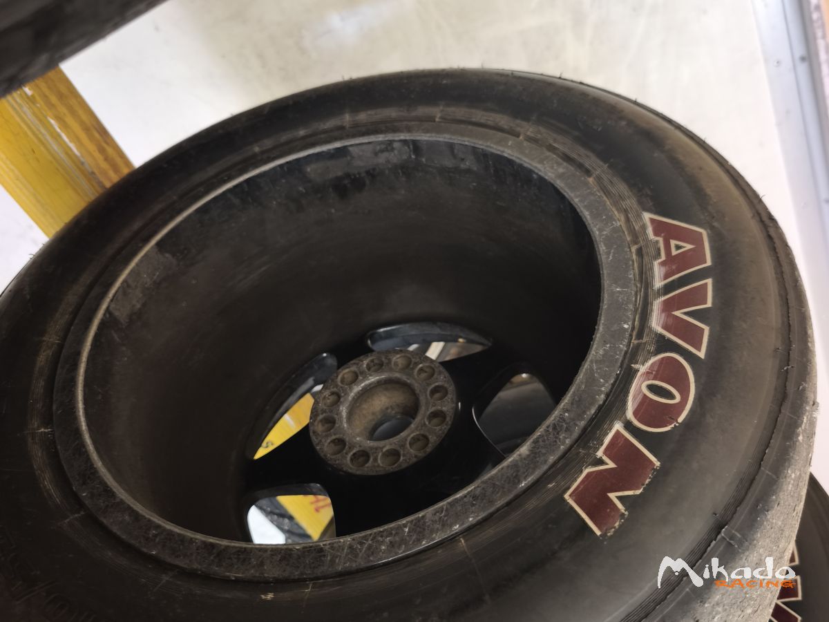 OZ racing rims 13 wirh new Avon tyres – photo 3 sur 5