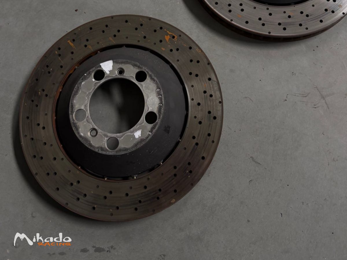 Disques de frein avant Porsche 991 GT3 / GT3 RS d’origine (380 mm, acier, la paire) – photo 1 sur 5