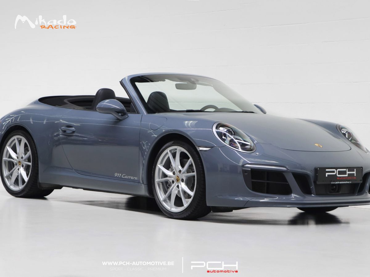 PORSCHE 991.2 Carrera 2 Cabriolet 3.0 Turbo 370cv PDK - Sport Design - – photo 1 sur 5
