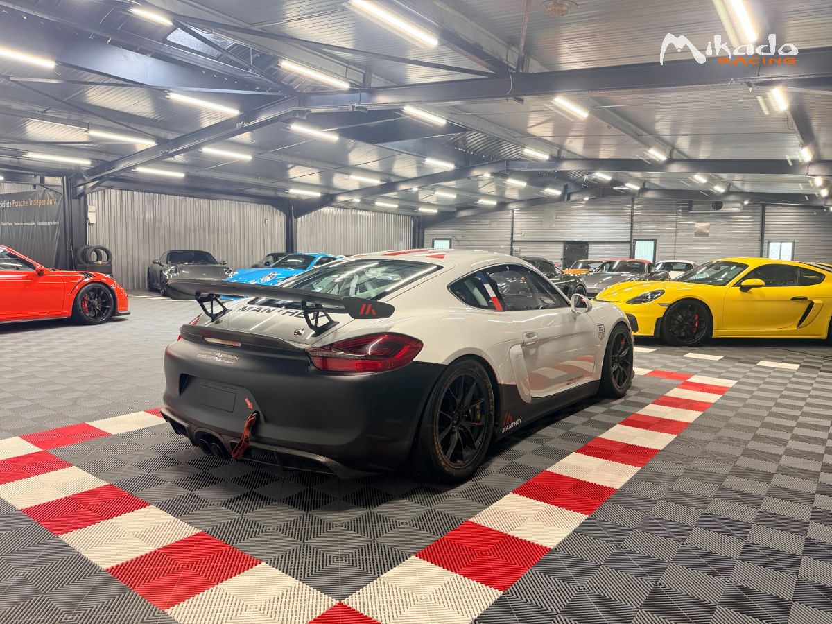 PORSCHE CAYMAN 981 GT4 CLUBSPORT PACK MANTHEY RACING – photo 6 sur 10