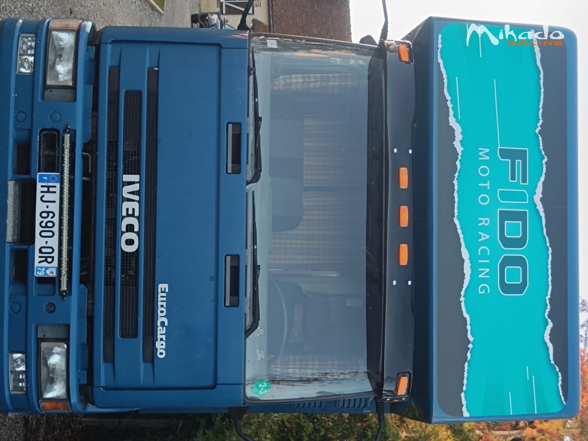 IVECO EUROCARGO CAMPING-CAR / VÉHICULE VASP 7 PLACES – photo 4 sur 8