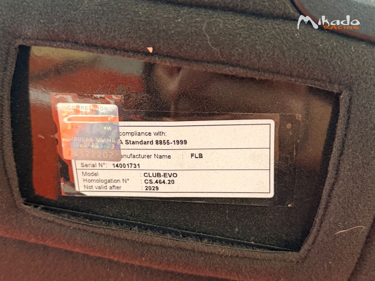 Baquet GT2I Club Evo ➡️ 2029 – photo 3 sur 3