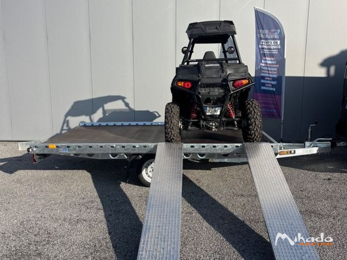 REMORQUE PORTE QUADS / SSV BUGGY ( 2 quads ou 1 ssv ) 3,32 M × 2,25M 3030 euros HT / 3636 euros TTC Garantie 5 ans – photo 3 sur 5