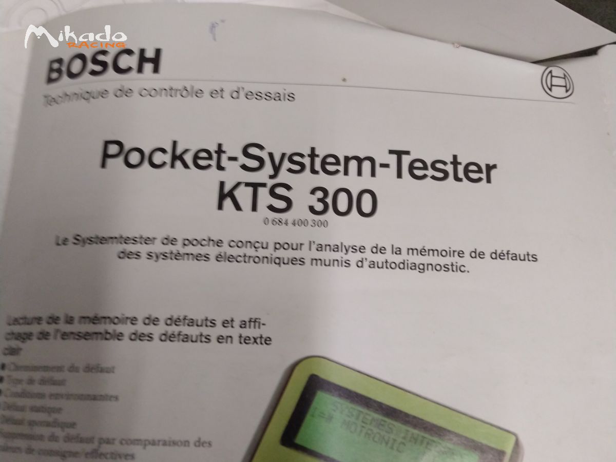 Pocket system tester kt300 Bosch Porsche Bmw – photo 5 sur 8