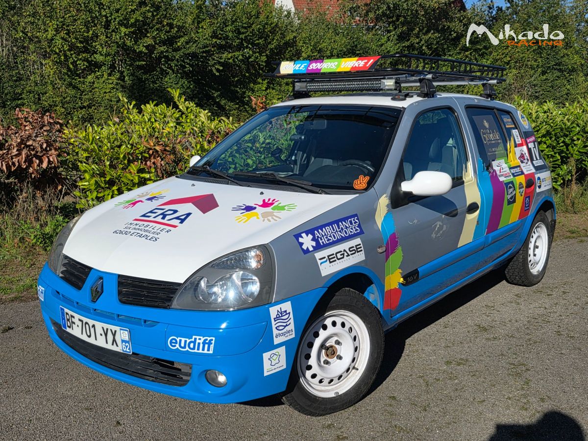 VENDS CLIO 2 1,2 16V ÉQUIPEMENTS RAID – photo 1 sur 6