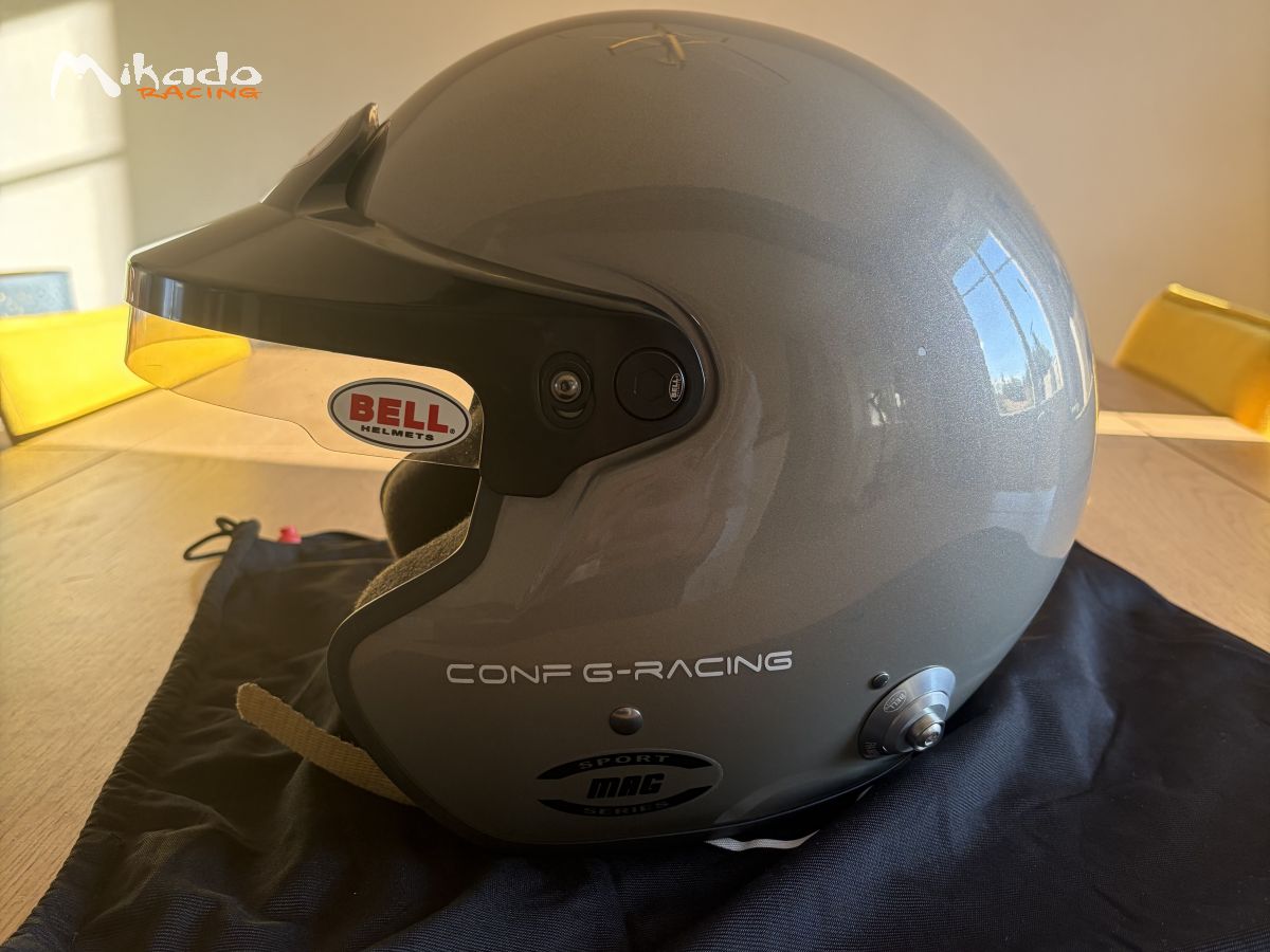 Casque BELL MAG Titanium Hans FIA 8859-2015. – photo 2 sur 5