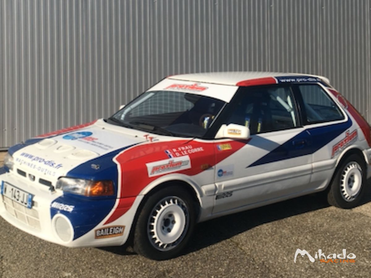 MAZDA 323 GTR 4WD Terre N4 Ex-Richard FRAU – photo 1 sur 3