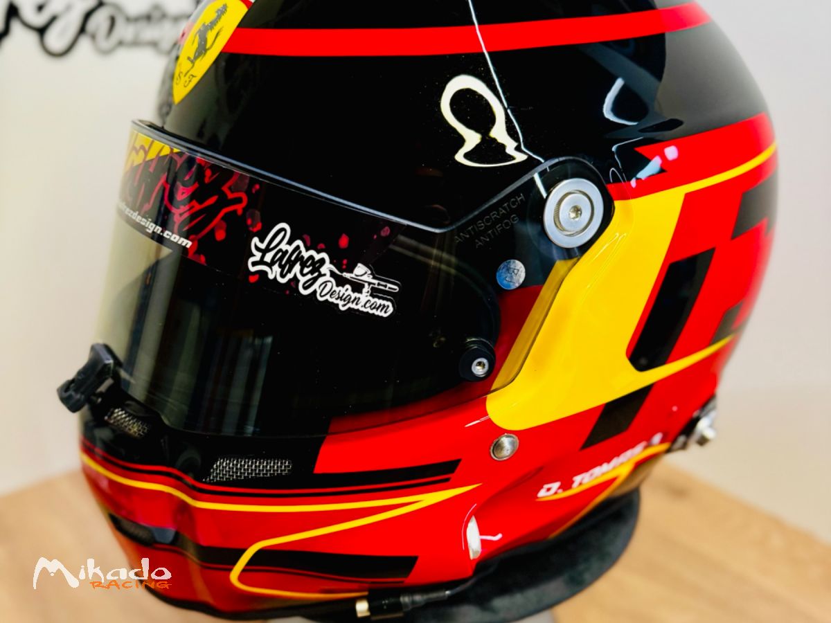 Peinture personnalisation casques de course automobile – photo 4 sur 10