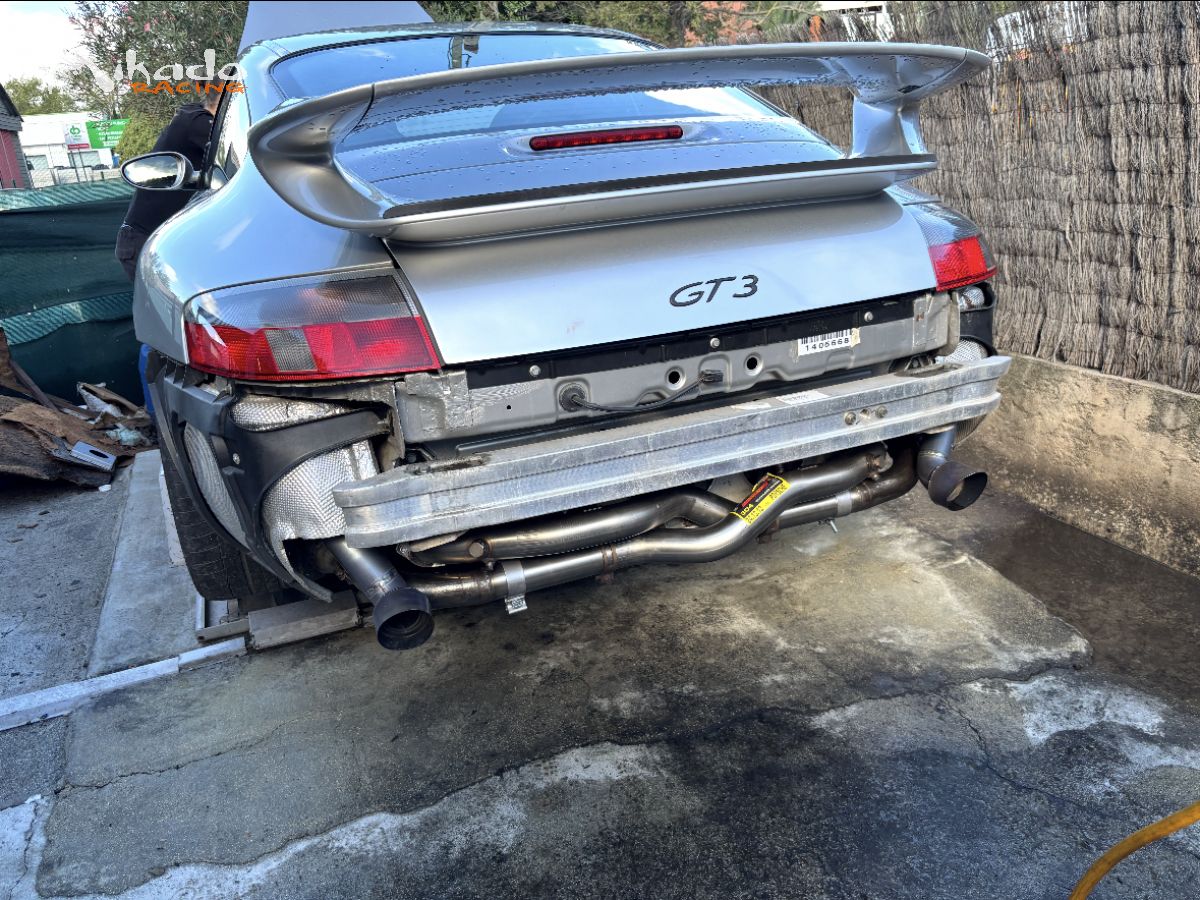 Ligne échappement 996 gt3
