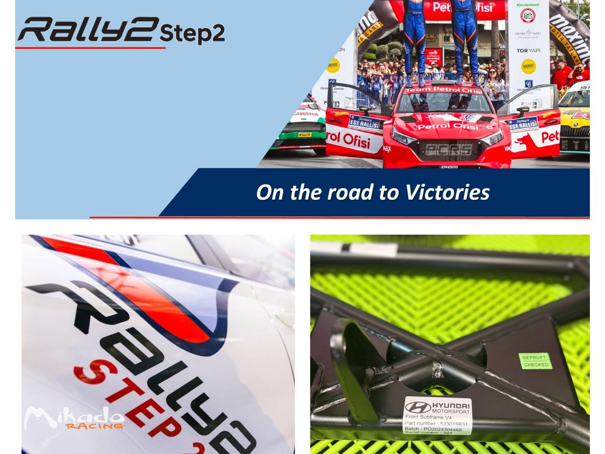 KIT D’ÉVOLUTION STEP 2 – HYUNDAI i20 RALLY2 – photo 1 sur 10