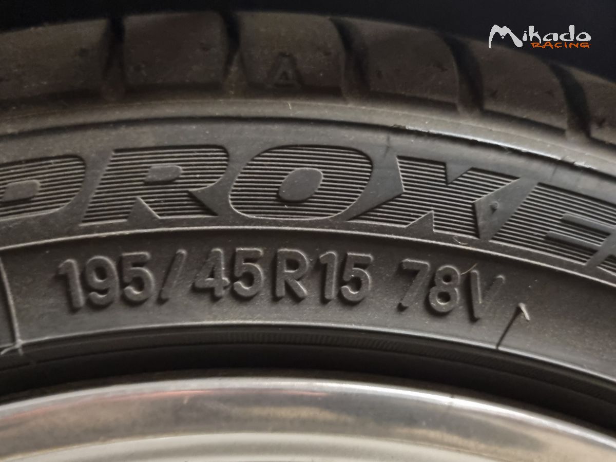 Jantes speedline sl434 et pneus toyo TR1 – photo 2 sur 2
