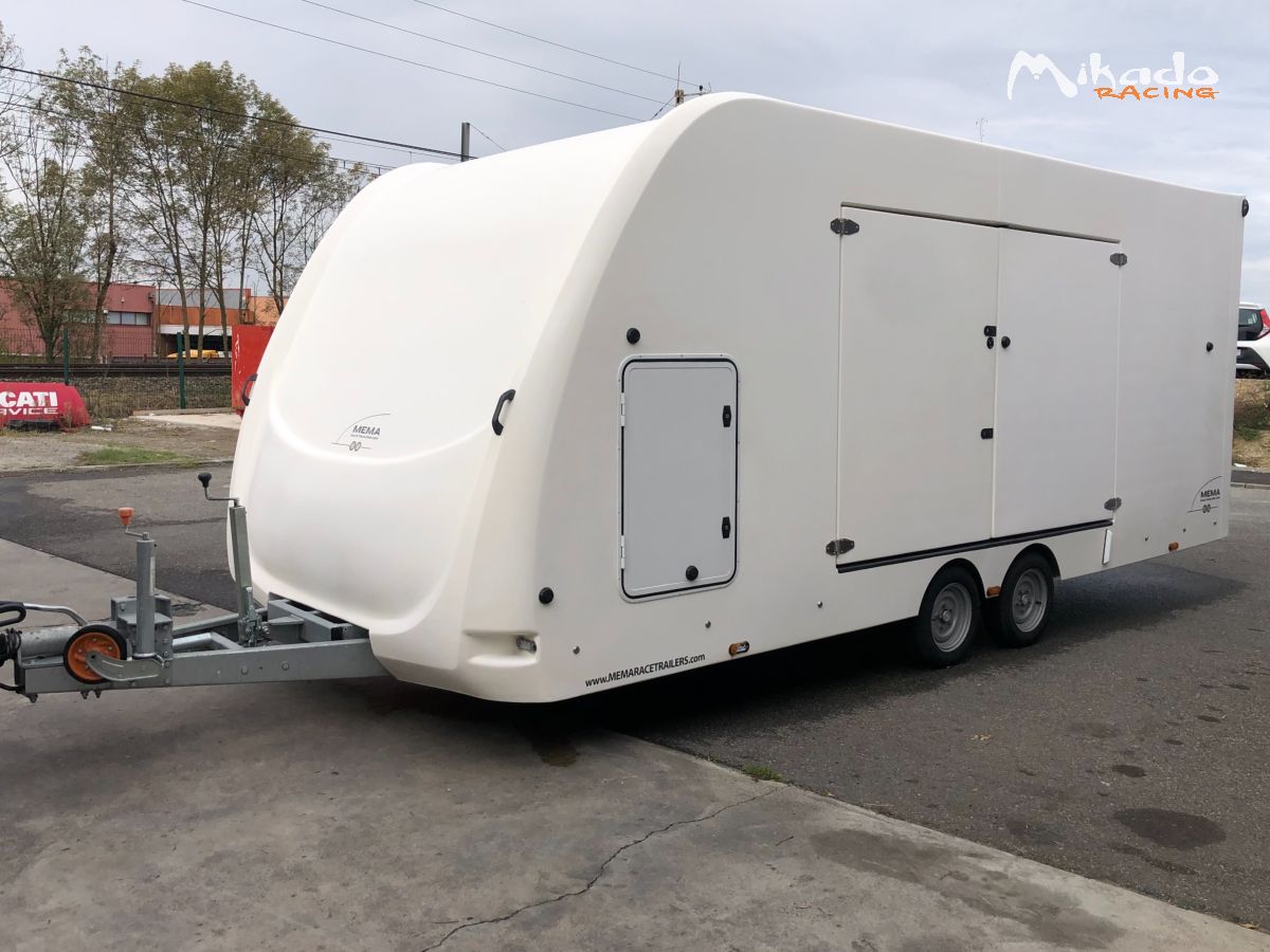 Remorque fermée Mema Race Trailers AST3 — transport motos / auto – photo 1 sur 6