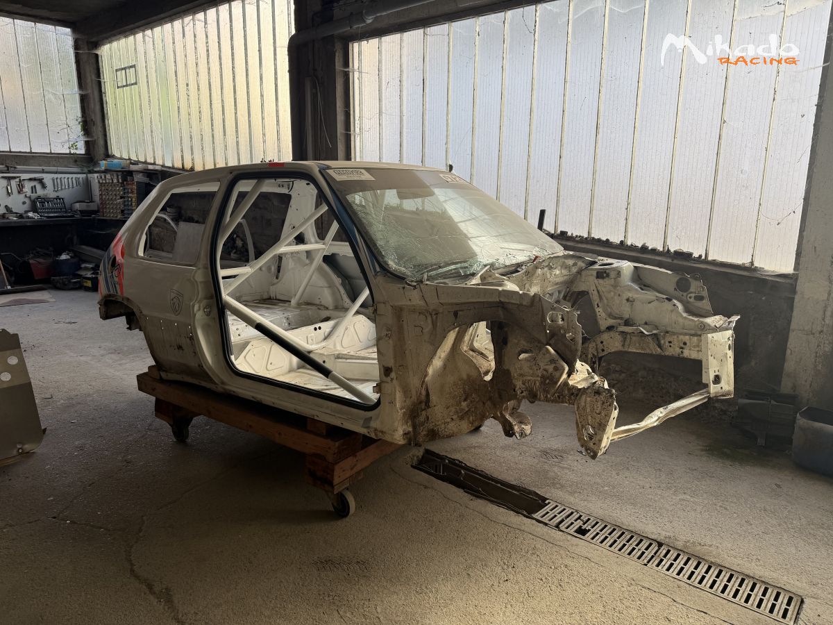 Caisse saxo accidentée arceau challenge – photo 1 sur 2