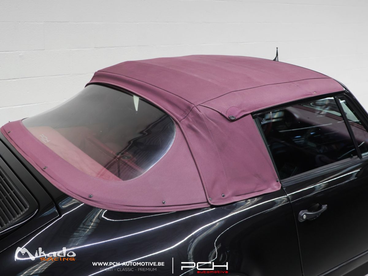 PORSCHE 964 Cabriolet Carrera 2 3.6 250cv - Ultra Rare Combo Colour - 1992 - 151.800 Kms – photo 5 sur 5