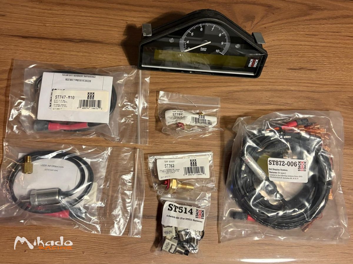 Dashboard Stack ST8100 Neuf 0-10000 trs