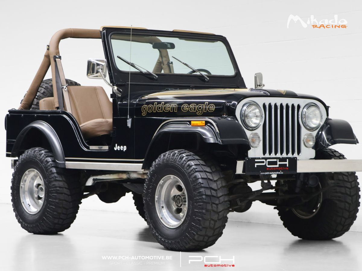 JEEP CJ-5 5.0 V8 - Golden Eagle Edition - – photo 1 sur 6