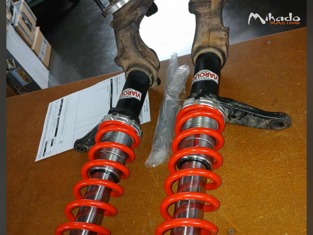 Amortisseurs neuf viarouge + 8 pneus 106/SAXO terre