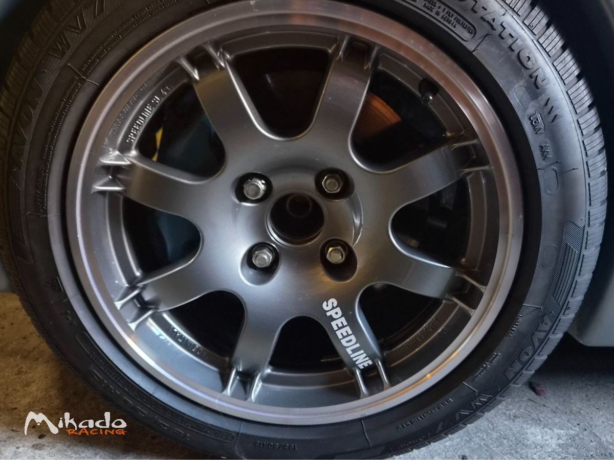 Jantes speedline sl434 et pneus Avon – photo 1 sur 2