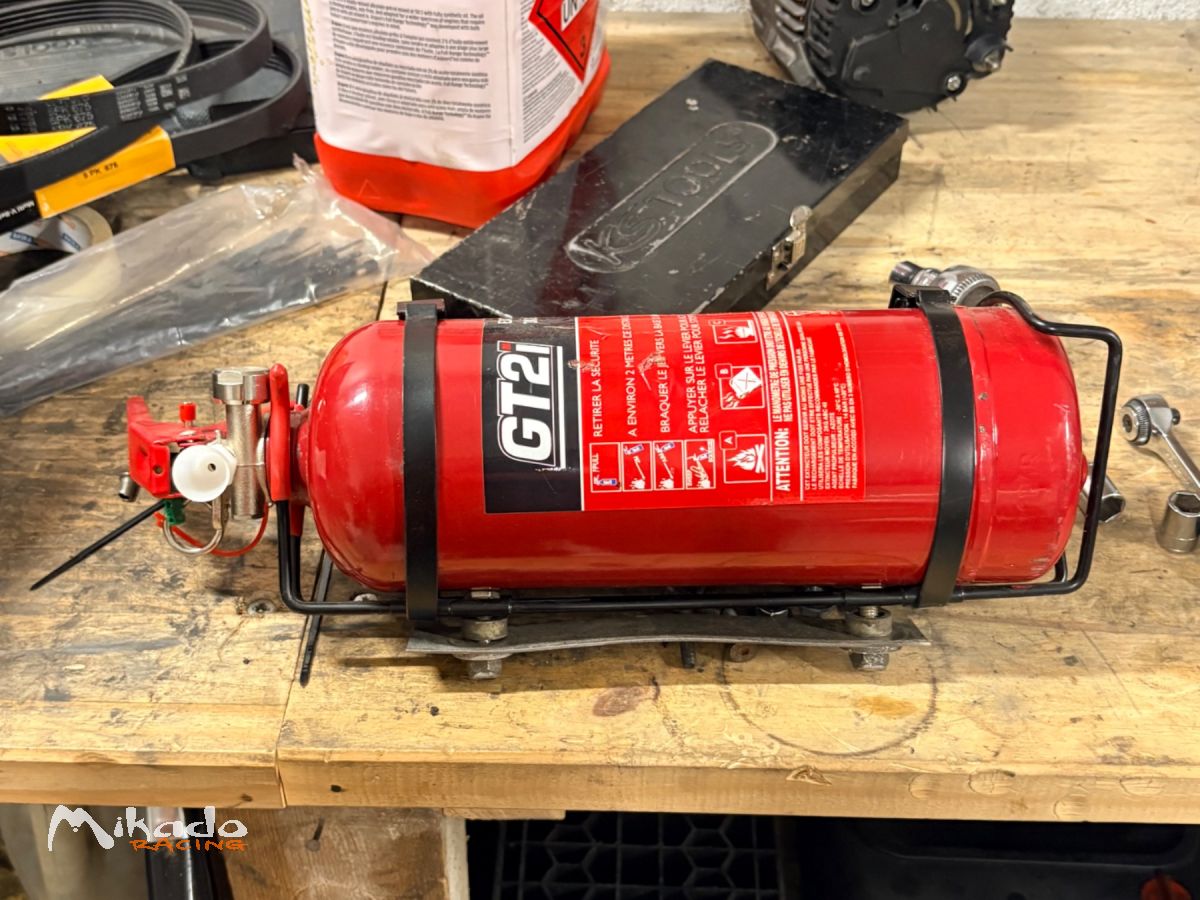 Extincteur manuel GT2i manuel 2kg + support