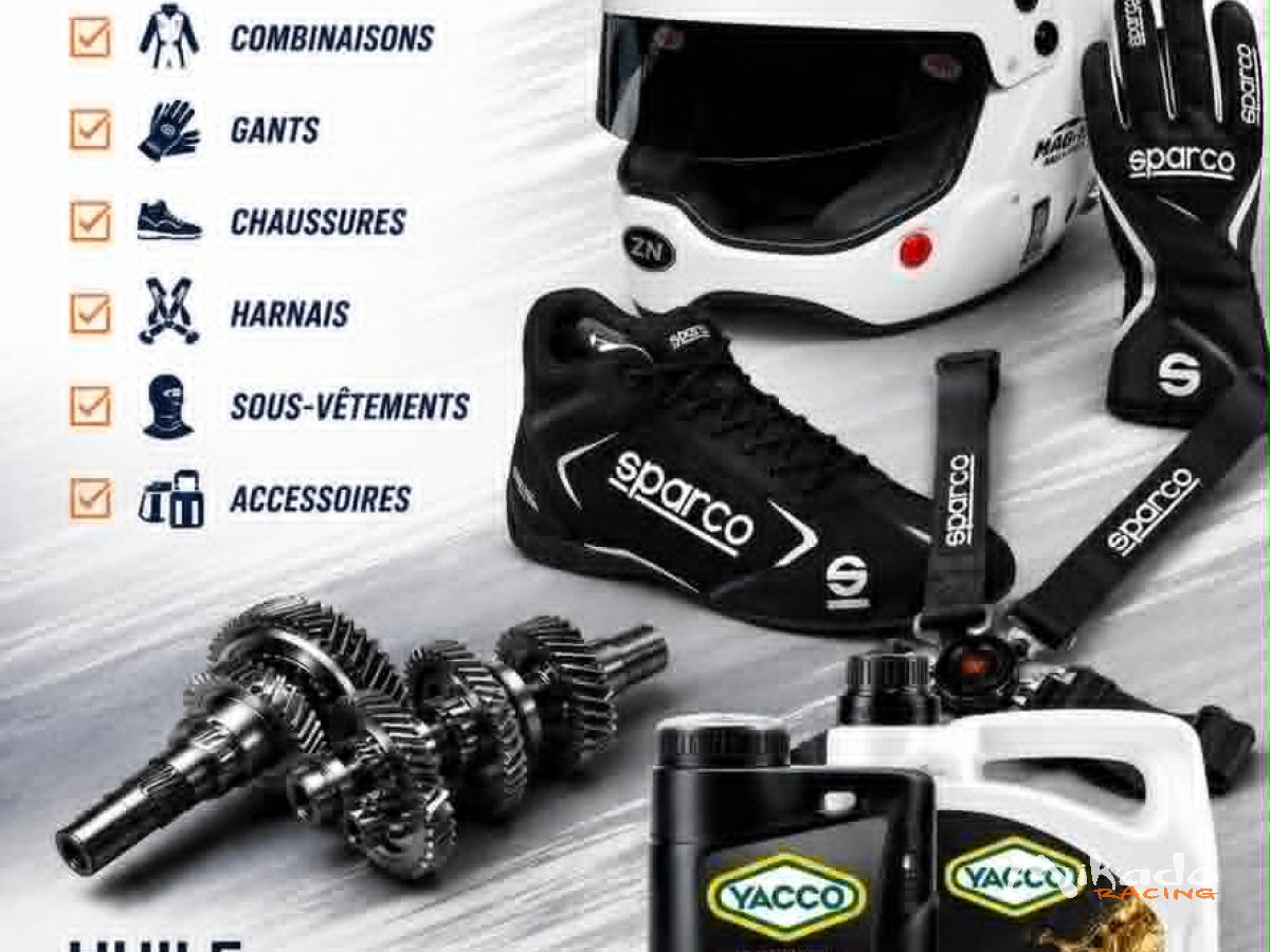 vous recherchez des équipement pour votre voiture de course