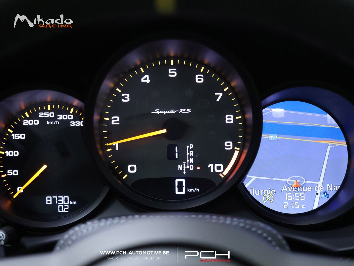 PORSCHE 718 Spyder RS 4.0 500cv PDK - 8.700 Kms - 2026 – photo 5 sur 6
