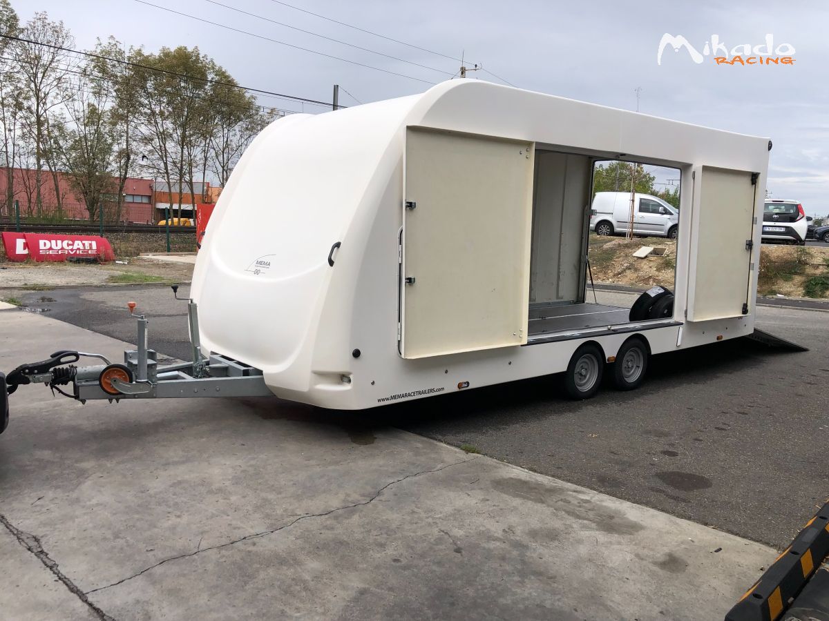 Remorque fermée Mema Race Trailers AST3 — transport motos / auto – photo 6 sur 6