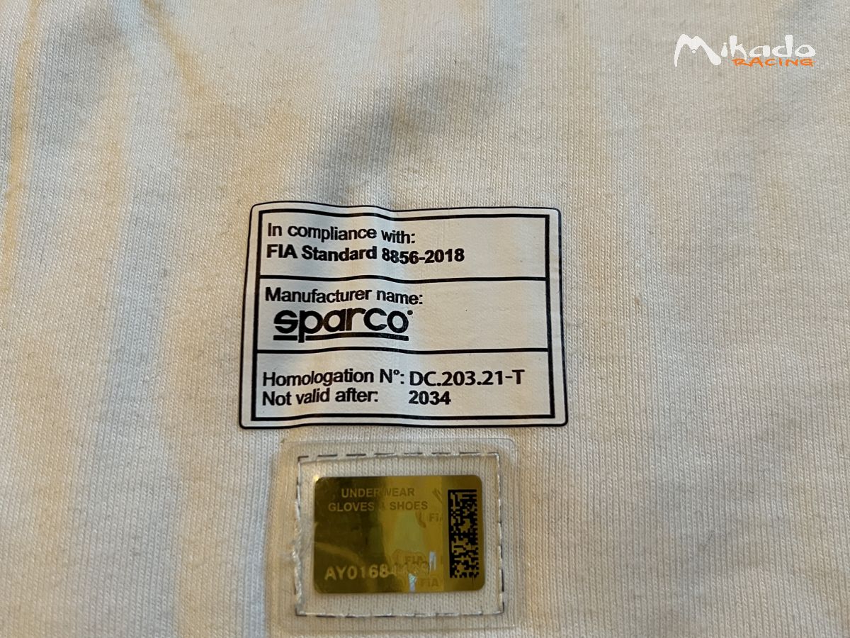 T-shirt Sparco RW-4 FIA 8856-2018 – photo 2 sur 3