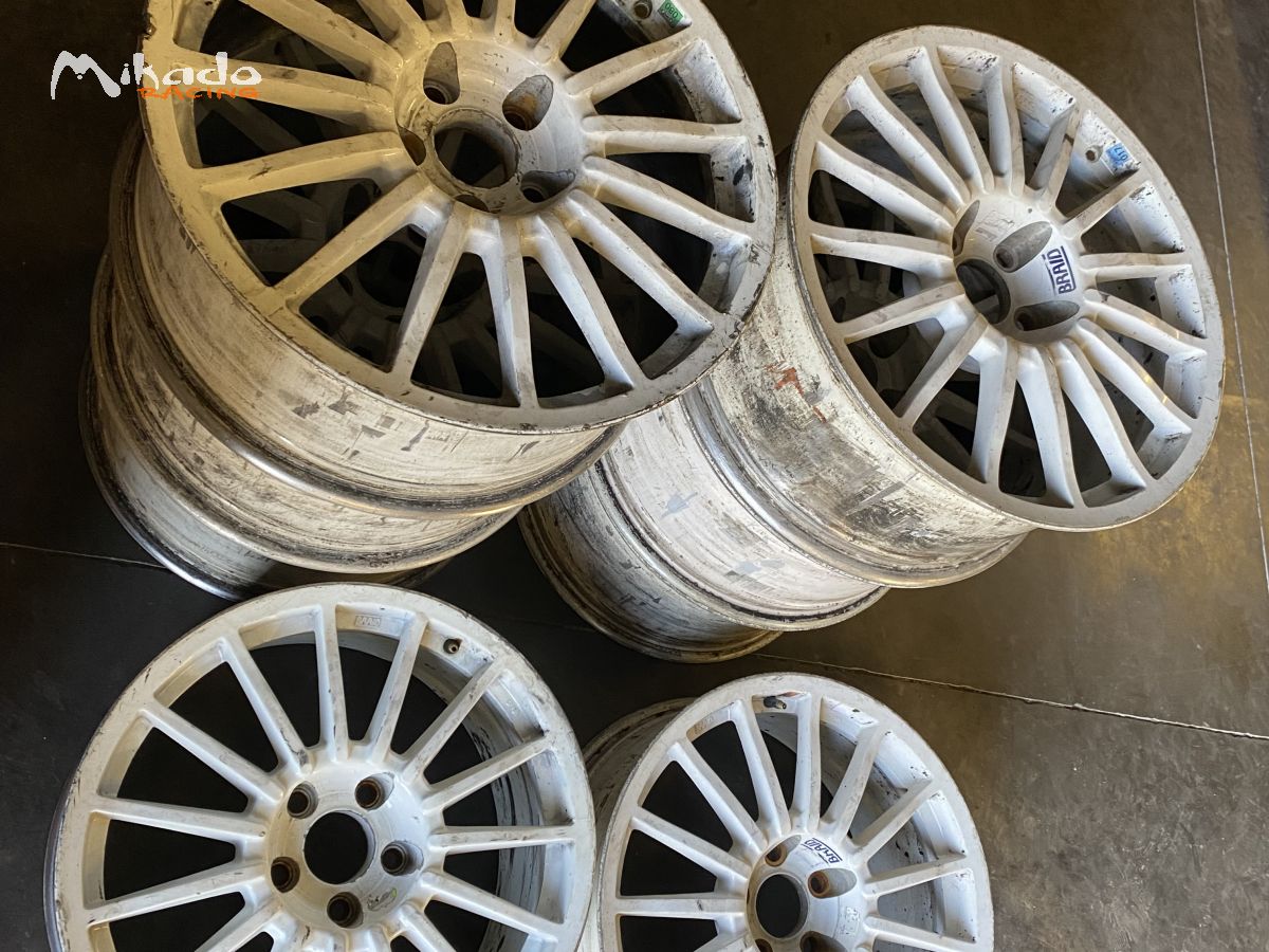 9 piece 18pouce jante braid Mitsubishi Lancer evo – photo 1 sur 2