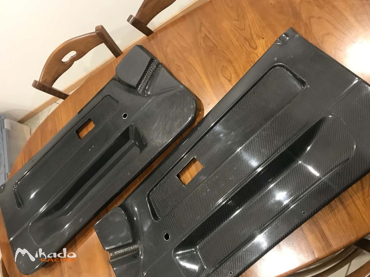 Intérieur Jeu de Panneau porte carbone clio 16S Williams – photo 1 sur 2