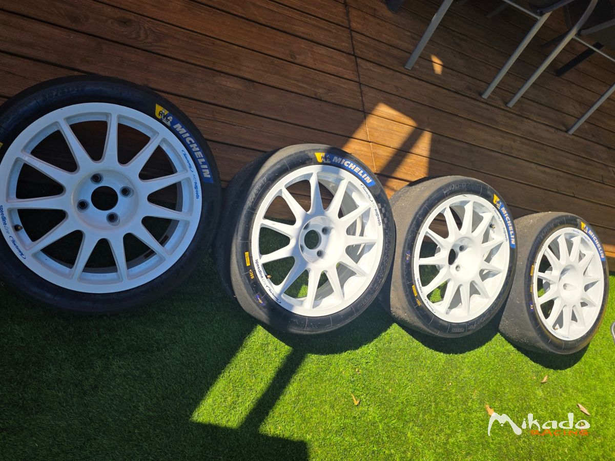 Lot de 4 jantes 17' speedline turini et 4 pneus Michelin S5C+ – photo 1 sur 3
