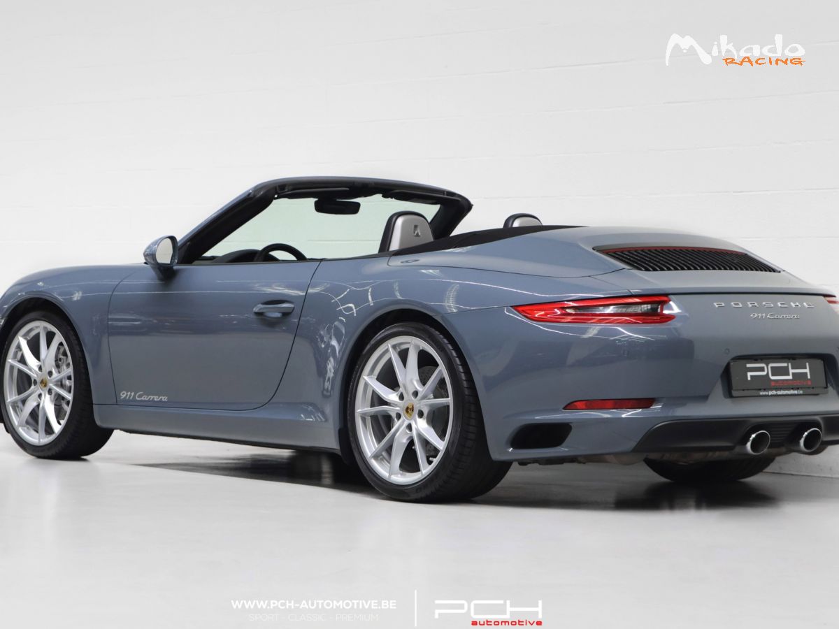 PORSCHE 991.2 Carrera 2 Cabriolet 3.0 Turbo 370cv PDK - Sport Design - – photo 2 sur 5