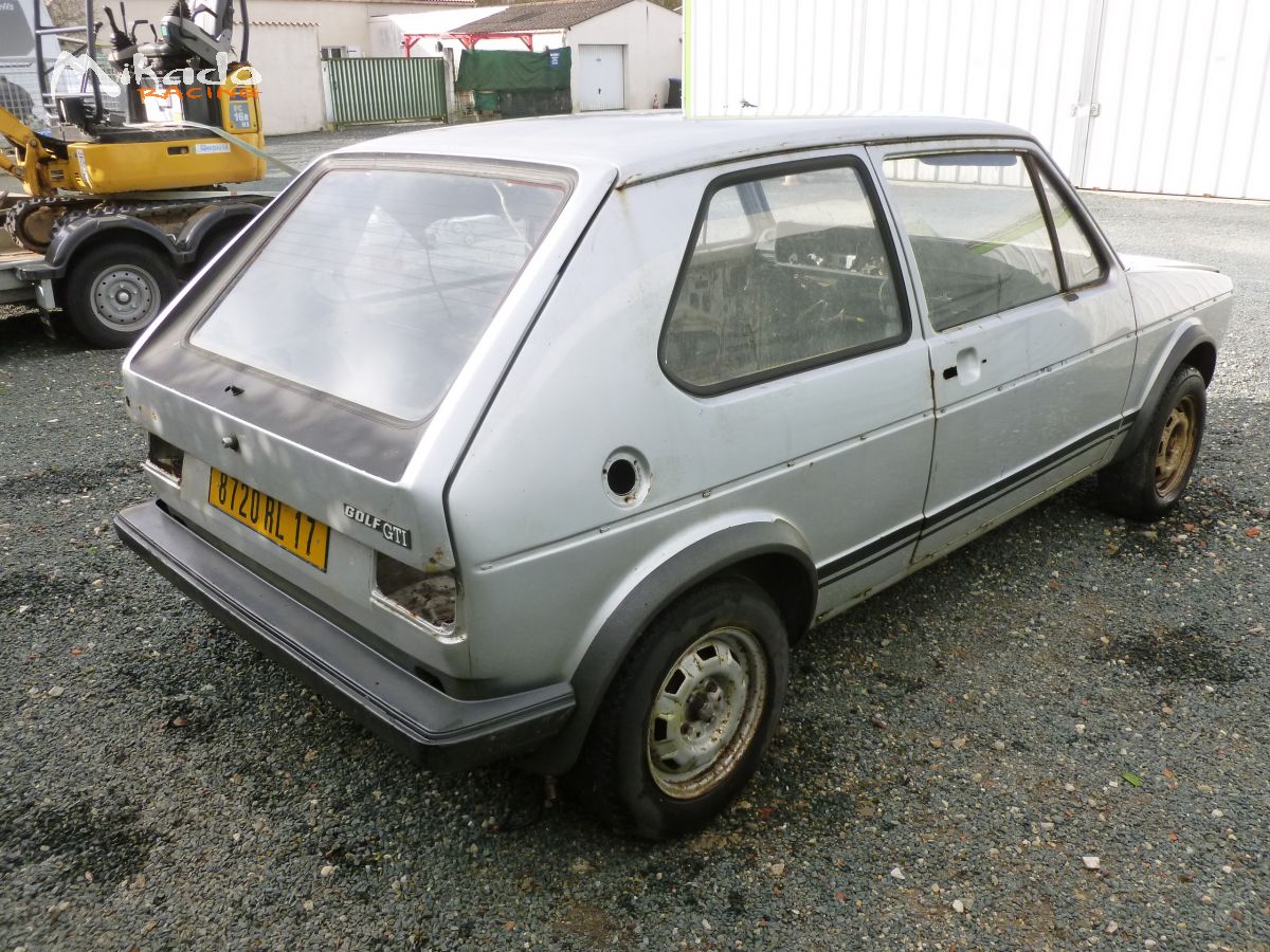 CAISSE GOLF GTI SERIE 1 'petits feux' 1980 – photo 2 sur 3