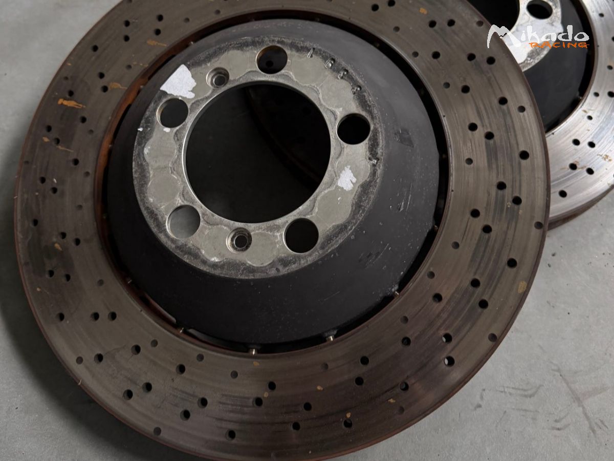 Disques de frein avant Porsche 991 GT3 / GT3 RS d’origine (380 mm, acier, la paire) – photo 3 sur 5